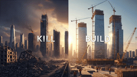Build or Kill, the choice between abandoning an idea or building it